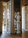 Marble bust of Louis XIV Versailles Palace France